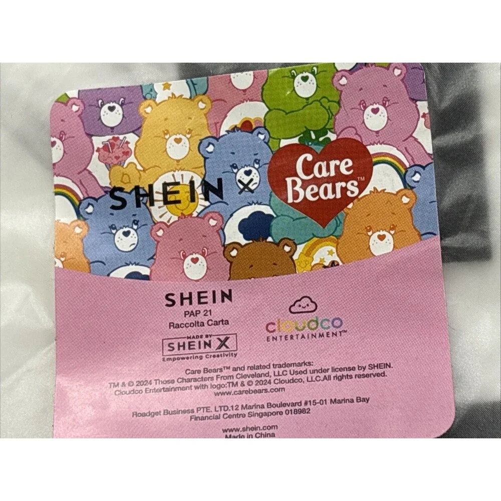 Shein X Care Bears Socks Multicolor One Size